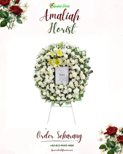 Krans Bunga Duka Cita di Gembongdadi